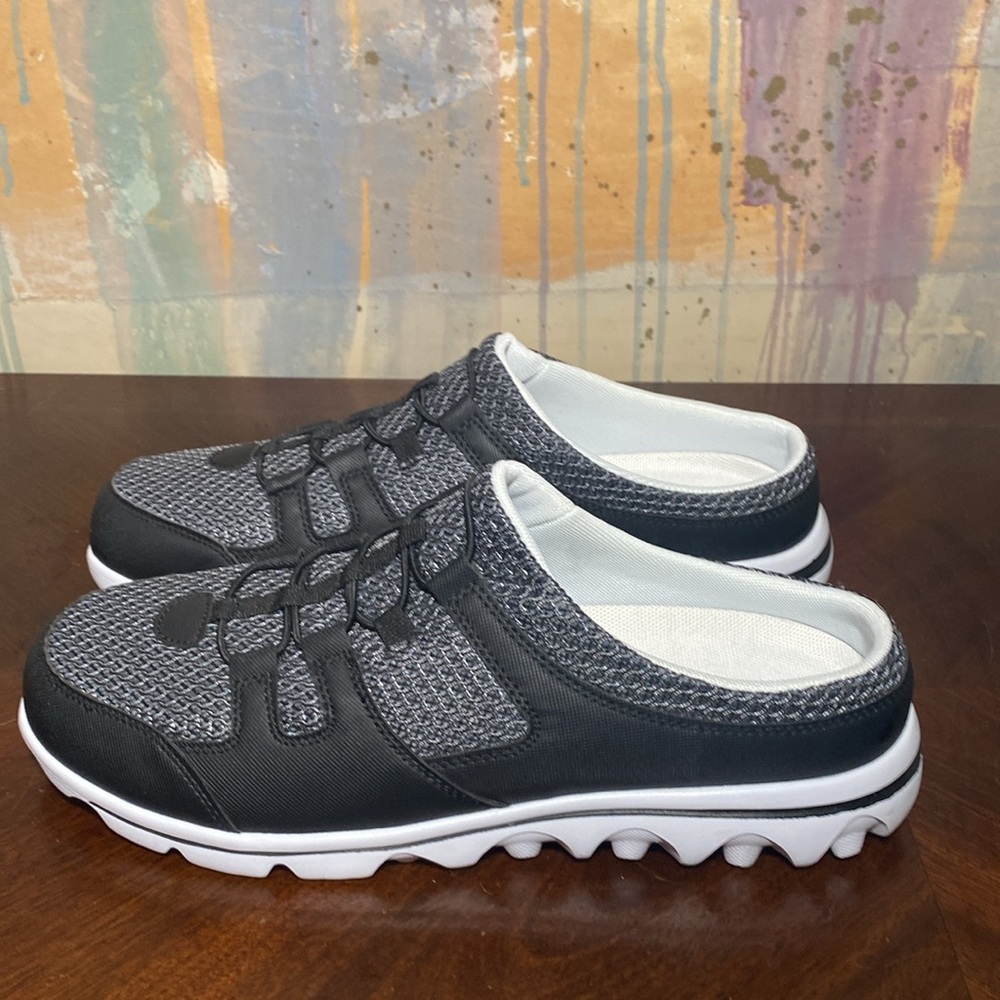 Propet TravelActiv Slide Clog  Black Slip On women’s New other 12 W (D)